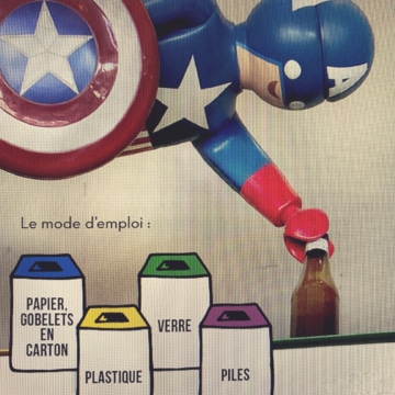 Le tri selectif sur les plateformes de Skipper Groupe